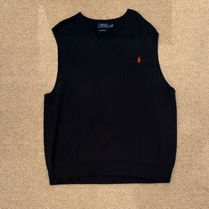 Polo by Ralph Lauren Black Sleeveless Shirt